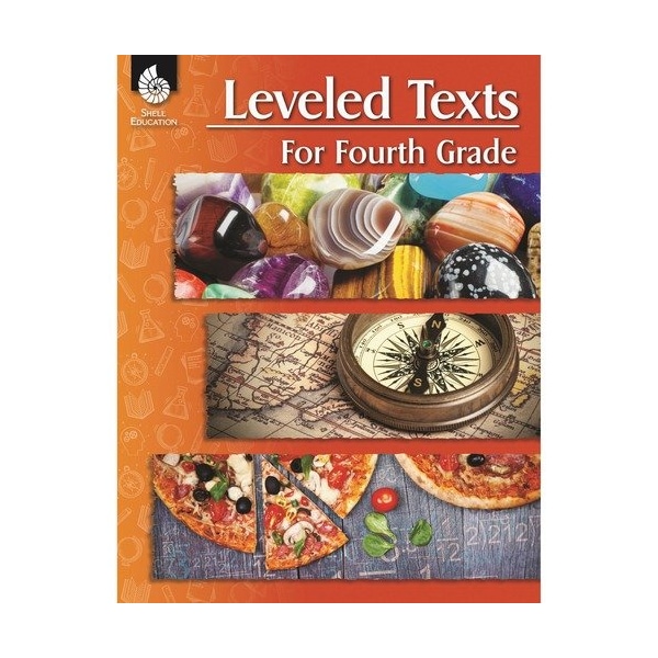 Shell Education Teacher Created Materials Leveled Texts for Fourth Grade, 144-Page, 8-1/2inWx11inH, MI SHL51631 - main